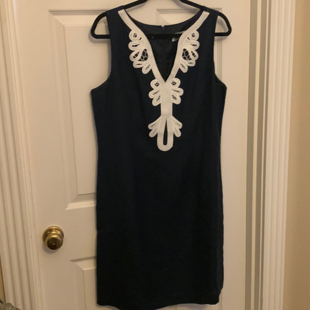 Blue sleeveless